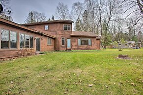 Riverfront Manton Cabin w/ Pool Table & Fire Pit!