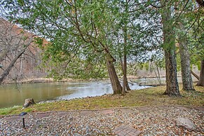 Riverfront Manton Cabin w/ Pool Table & Fire Pit!