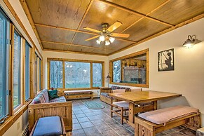 Riverfront Manton Cabin w/ Pool Table & Fire Pit!