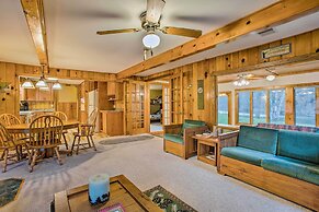 Riverfront Manton Cabin w/ Pool Table & Fire Pit!