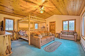Riverfront Manton Cabin w/ Pool Table & Fire Pit!