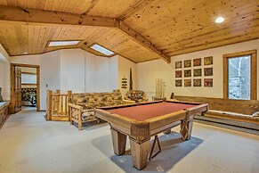 Riverfront Manton Cabin w/ Pool Table & Fire Pit!