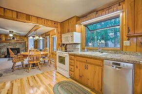 Riverfront Manton Cabin w/ Pool Table & Fire Pit!