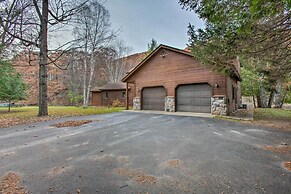 Riverfront Manton Cabin w/ Pool Table & Fire Pit!