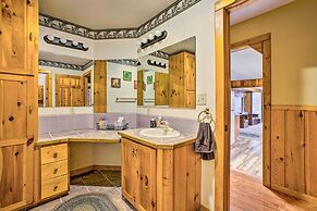 Riverfront Manton Cabin w/ Pool Table & Fire Pit!