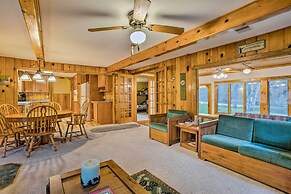 Riverfront Manton Cabin w/ Pool Table & Fire Pit!