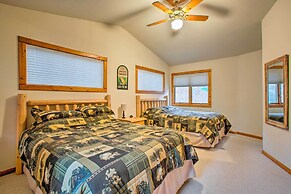 Riverfront Manton Cabin w/ Pool Table & Fire Pit!