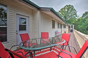 Grand Rogers Lake Home w/ Game Room & Scenic Views