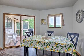 Grand Rogers Lake Home w/ Game Room & Scenic Views