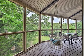 Grand Rogers Lake Home w/ Game Room & Scenic Views