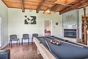 Gingerland Ranch in Del Valle: Game Room & Porch