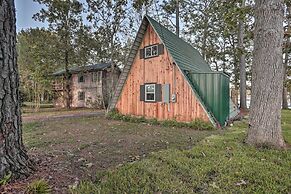 Cozy Toledo Bend A-frame w/ Waterfront Views!