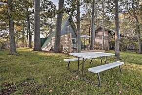 Cozy Toledo Bend A-frame w/ Waterfront Views!