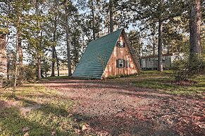 Cozy Toledo Bend A-frame w/ Waterfront Views!