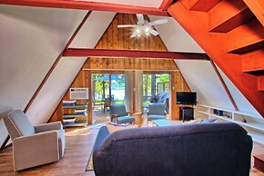 Cozy Toledo Bend A-frame w/ Waterfront Views!