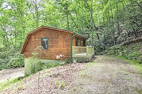 Secluded Murphy Cabin w/ Fire Pit & Creek Access!