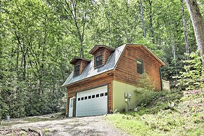 Fire Pit & Forest Views: Secluded Murphy Cabin!