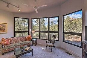 Private Patio & Red Rock Views: Sedona Apt!