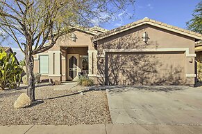Fire Pit, Covered Patio: Stylish Goodyear Refuge