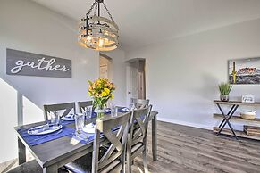 Fire Pit, Covered Patio: Stylish Goodyear Refuge