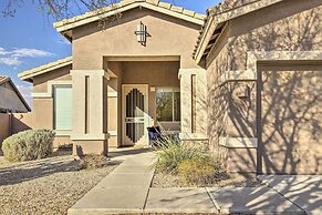 Fire Pit, Covered Patio: Stylish Goodyear Refuge