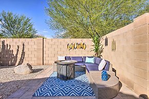 Fire Pit, Covered Patio: Stylish Goodyear Refuge