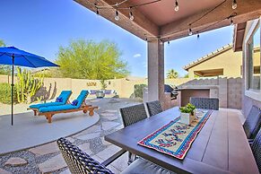 Fire Pit, Covered Patio: Stylish Goodyear Refuge