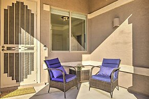 Fire Pit, Covered Patio: Stylish Goodyear Refuge