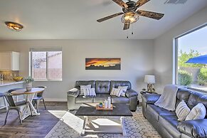 Fire Pit, Covered Patio: Stylish Goodyear Refuge