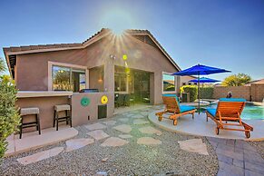 Fire Pit, Covered Patio: Stylish Goodyear Refuge