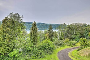 Hammondsport Home: Keuka Lake Views & Hiking!