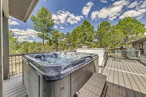 Ruidoso Home w/ Hot Tub & Sierra Blanca Views