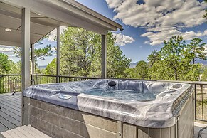 Ruidoso Home w/ Hot Tub & Sierra Blanca Views