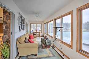 Lakefront Newaygo Home - Private Dock, Kayaks