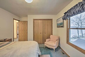 Lakefront Newaygo Home - Private Dock, Kayaks