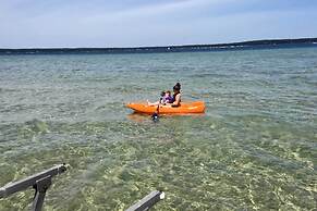 Lakefront Roscommon Home w/ Game Room & Dock!