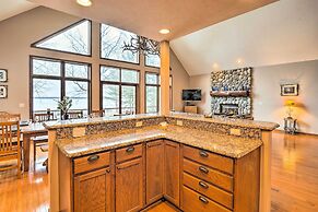 Lakefront Roscommon Home w/ Game Room & Dock!