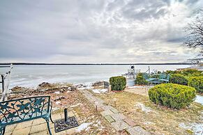 Lakefront Roscommon Home w/ Game Room & Dock!