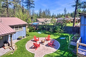 Spacious Whitefish Getaway: Hike, Ski, Bike & More