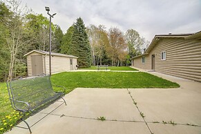 Waterfront Evart Getaway w/ Fire Pit on 82 Acres!