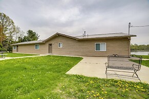 Waterfront Evart Getaway w/ Fire Pit on 82 Acres!