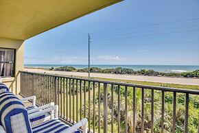 Ormond Beach Ocean-view Condo w/ Private Balcony!