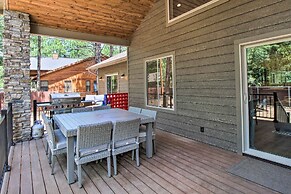 Fire Pits, Spacious Yard: Wooded Pinetop Escape!