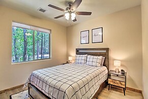 Fire Pits, Spacious Yard: Wooded Pinetop Escape!