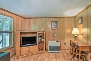 Porch & On-site Creek: Marshall Cabin Retreat