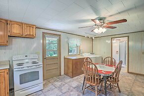 Porch & On-site Creek: Marshall Cabin Retreat