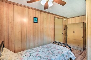 Porch & On-site Creek: Marshall Cabin Retreat