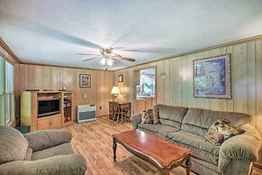 Porch & On-site Creek: Marshall Cabin Retreat