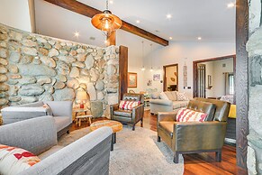 Upscale Earl Young Charlevoix Cottage w/ Deck!