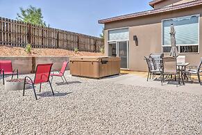 Modern Moab Townhome w/ Private Hot Tub & Patio!